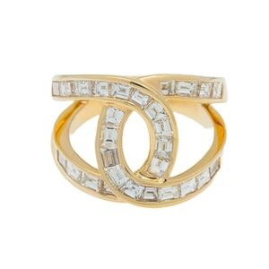 Baguette Cut Statement Ring